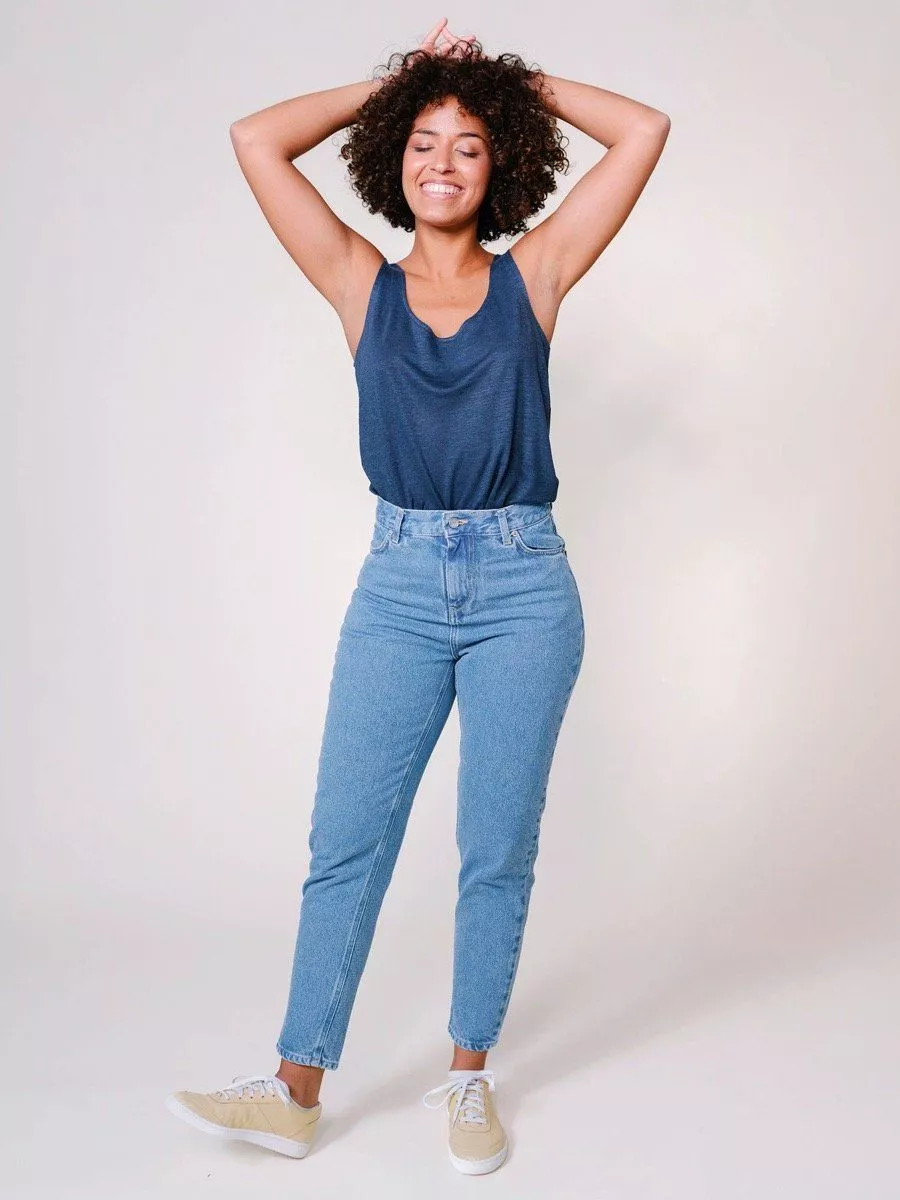 Jeans femme 258/208H Le Mam (SuperDenim coton bio)