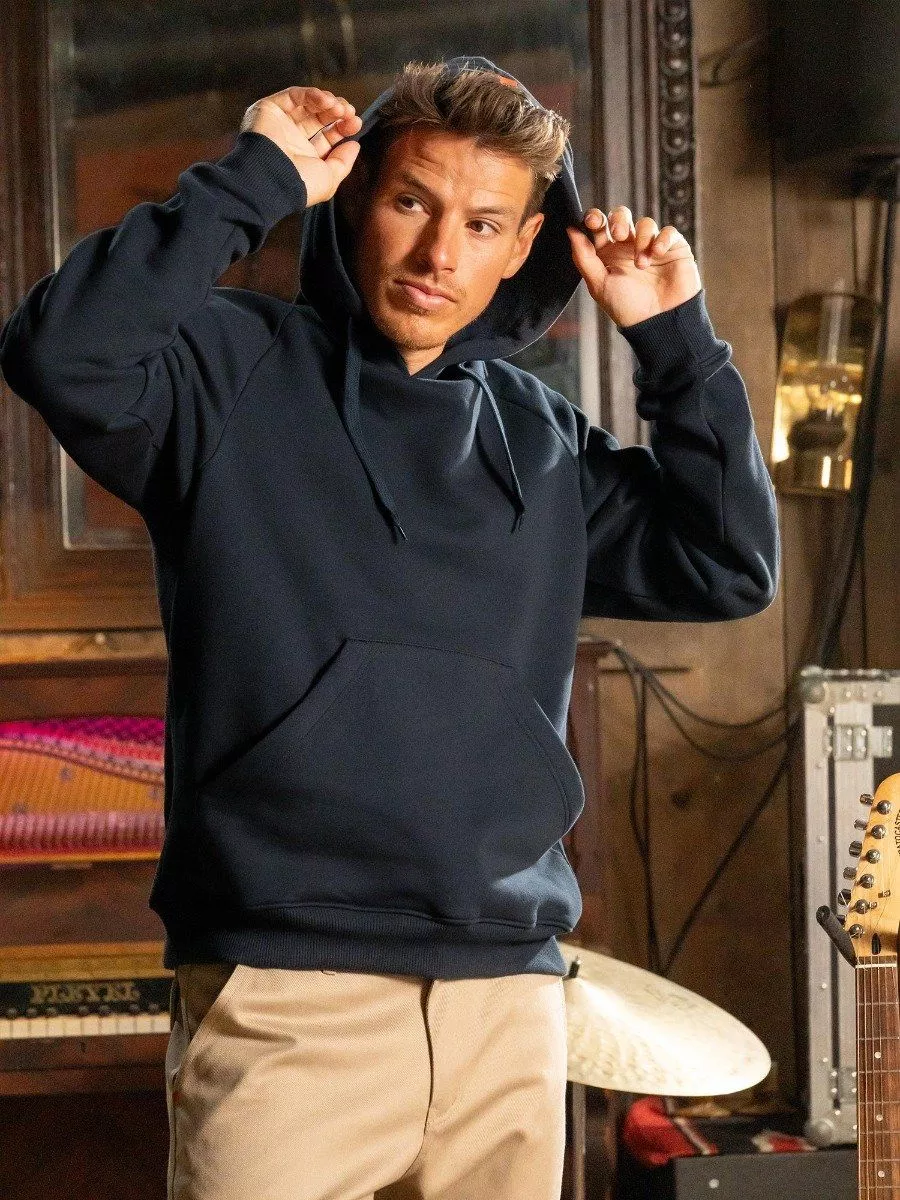 Sweat à capuche droit en coton mélangé imprimé Bleu marine - Polo Ralph Lauren